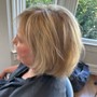 Permanent Straightening/Short Hair