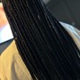 Medium Traditional Box Braids Hair Included