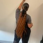 Wig -Braid Down for wig with Shampoo/Blow Dry