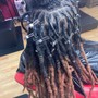 Loc Maintenance with shampoo and conditioner