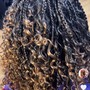 Crochet Braids with shampoo and conditioner