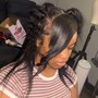 Natural Hair Conrow Braids