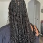 Medium Box Braids