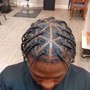 2 Feed In Braids