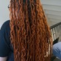 Kid's Medium Knotless Braids