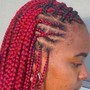 Medium Box Braids