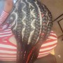 Feed-in braids