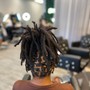 Loc Re-twist w/ Basic Style (over 90 Locs)