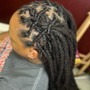 Feed-in braids (8 to the back )