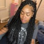 3 way Fulani tribal Braids