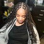 Medium Knotless Braids