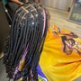 Medium Knotless Box Braids