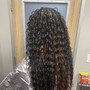 Medium Bohemian knotless Braids