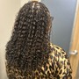 Medium Bohemian knotless Braids