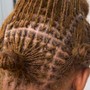 Men's Natural Cornrows, Box Braids or Twist