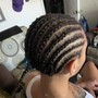 Braid down ONLY(Women for Wig installation)