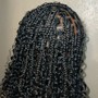 Medium Knotless Braids