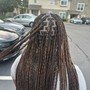 8-10 feed in braids