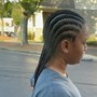 8-10 feed in braids