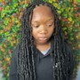 Kid's medium knotless braids (age 4-10)