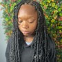 Kid's natural hair braids and beads (ages 4-10)