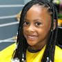 Kid's medium knotless braids (age 4-10)