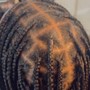 Smedium Knotless Braids