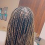 Small Knotless Braids