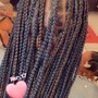 Small Knotless Braids