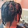 Individual braids take down