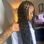 Cornrow  plus Knotless