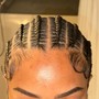 6 Feed in Braids