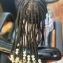 Small boho Knotless Box Braids