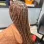 Boho Medium Knotless Braids