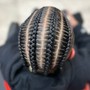 Designer Braids with Natural Hair