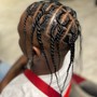 Boho Medium Knotless Braids