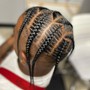 Designer Braids with Natural Hair