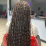 Boho Medium Knotless Braids