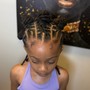 Kid loc retwist & style