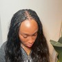 Zoe Kravitz Braids (Boho + Sew-in Hybrid) SMALL