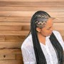 Feeding braids with individual Box Braids