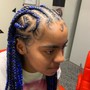 Med/Large Fulani Braids