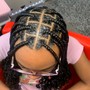 Kid's  Medium Knotless Braids