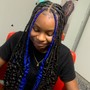 Kid's  Medium Knotless Braids