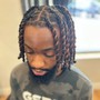 Retwist & Double Strand Twist ( Shoulder length or Shorter)