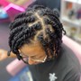 Small Knotless Braids