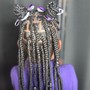 Medium Box Braids