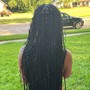 Medium Box Braids