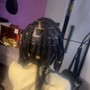 Large Knotless Individual Braids