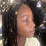 Large Knotless Individual Braids